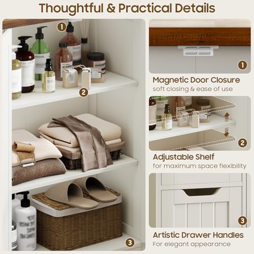Farmhouse Bathroom Cabinet