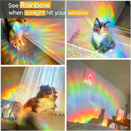 Rainbow Window Privacy Film Decorative