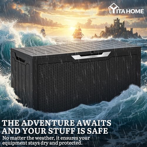 80 Gallon Outdoor Storage Box