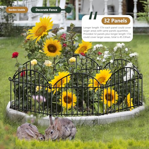 32 Panels Garden Fence