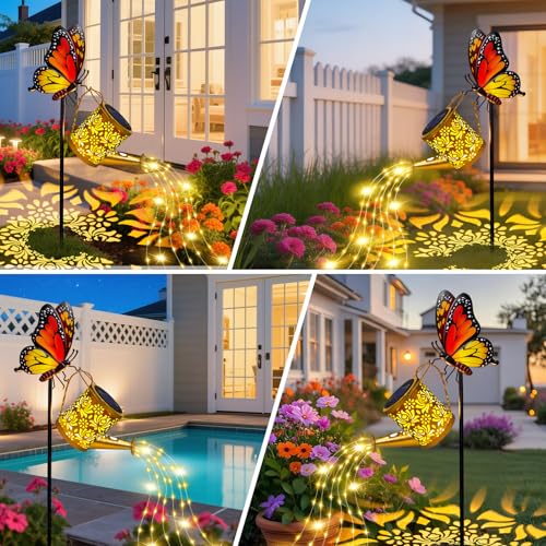 Solar Garden Lights Outdoor Decor