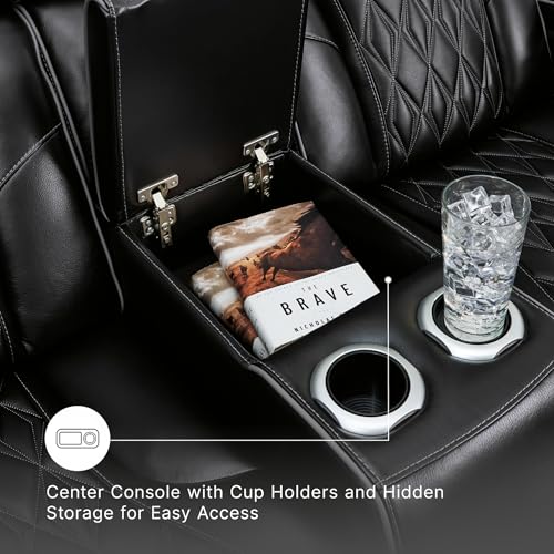 Boyington Power Reclining Loveseat with Console