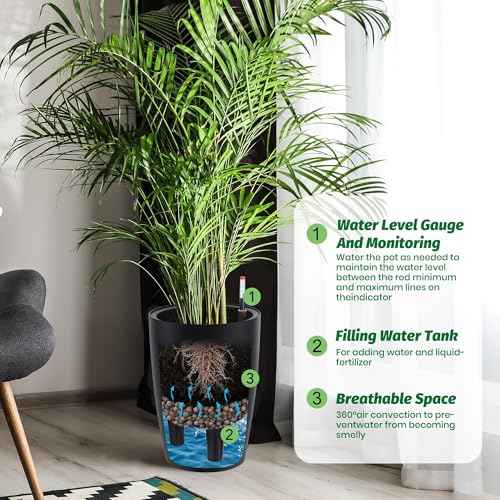 16" Tall Planter Set of 4 (4 Count)