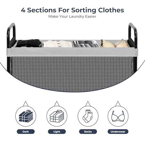 Laundry Hamper 4 Section