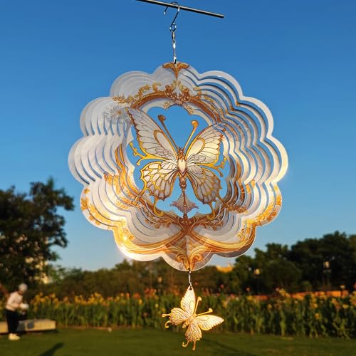 Butterfly Wind Spinners
