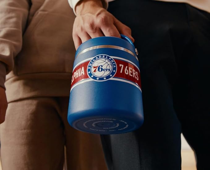 Hydrapeak x NBA Officially Licensed Dallas Mavericks 25oz Stainless Steel Vacuum Insulated Thermos Food Jar with Handle, Wide Mouth Leak-Proof Soup Thermos for Adults, 10 Hours Hot and 16 Hours Cold