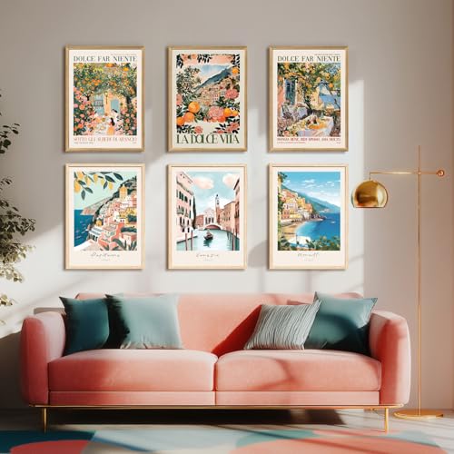 Italy Travel Wall Art set of 3 (3 Count)
