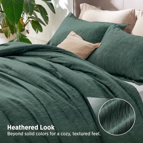 Dark Green King Size Comforter Set