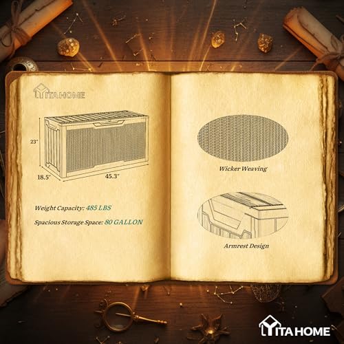 80 Gallon Outdoor Storage Box