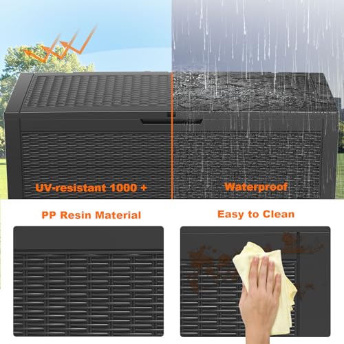 100 Gallon Outdoor Deck Box