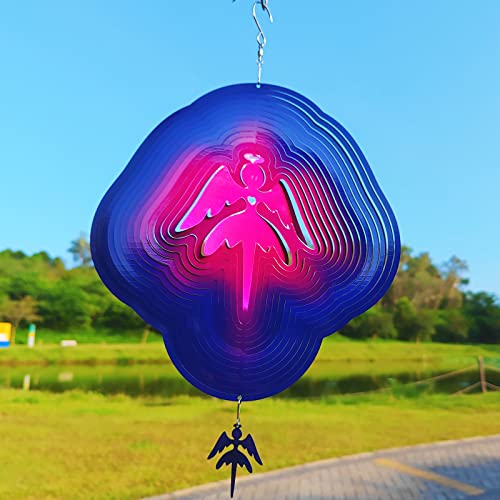 12in Angel Wind Spinner Outdoor Garden Decor Gifts for Women Mom Wife