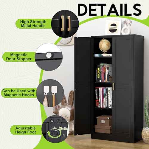 Metal Kitchen Pantry Cabinet