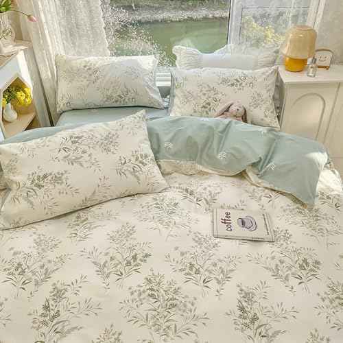 Floral Botanical Comforter Set Full Size