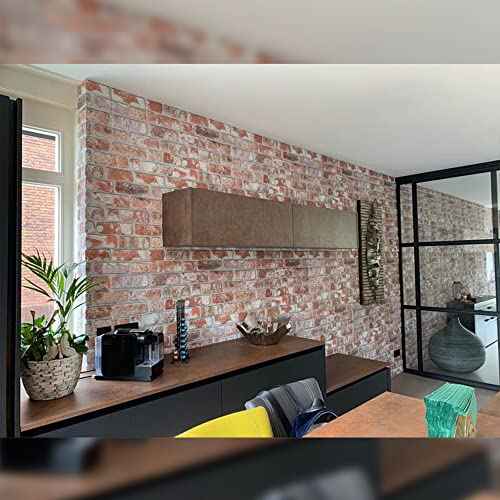 3D Wall Panels Faux Brick (10 Count)