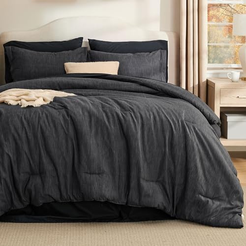 Queen Comforter Set Black