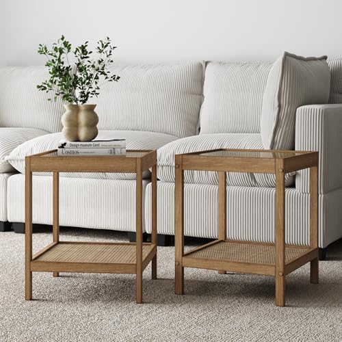 Hayes Solid Wood Nightstand (2 Count)