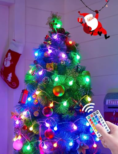 Color Changing Globe String Lights (33 Foot)