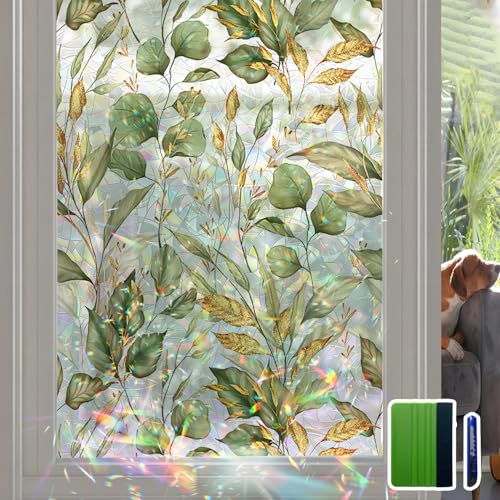 Rainbow Window Privacy Film with Tools