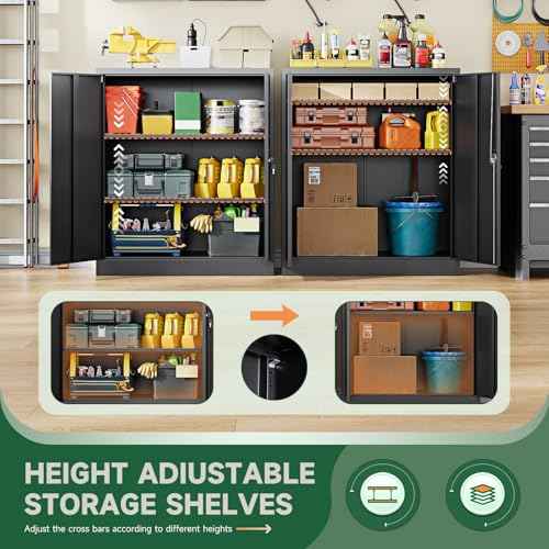 Metal Storage Cabinets with Lock Door