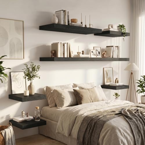 Floating Shelves for Wall 18x12” Set of 2 (2 Count)
