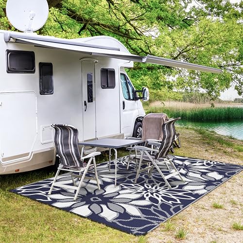 Outdoor Rug Waterproof Plastic Rugs for Patio
