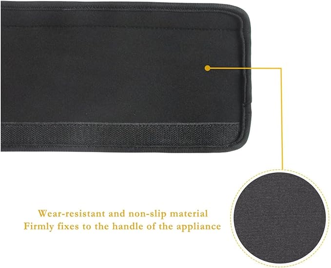 Refrigerator Door Handle Covers Set of 6 Neoprene Kitchen Appliance Handle Anti-Dust Protector for Fridge Microwave Kitchen Cabinet Stove Dishwasher, Coffee Pattern Brown