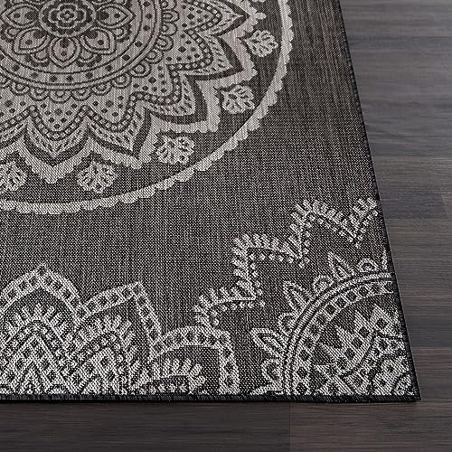 Outdoor Rug 10x14 Modern Area Rugs for Large Indoor and Outdoor Patios and Porches