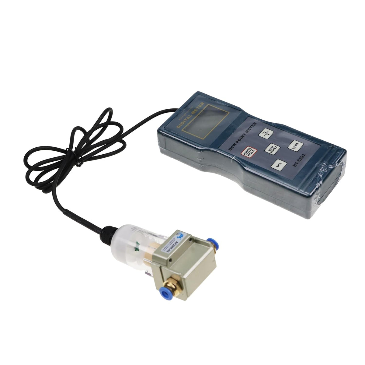 Dew Point Meter HT-6292 Hygrometer Thermometer Humidity Temperature Meter for Workshops, Computer Stations, Laboratories and Warehouses
