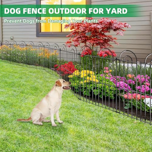 15 Panels No Dig Decorative Garden Fence