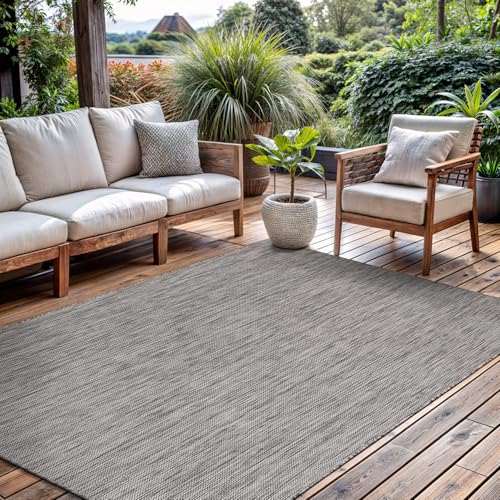 Outdoor Rug 10x14 Modern Area Rugs for Large Indoor and Outdoor Patios and Porches