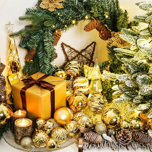 16ct Christmas Balls Ornaments (24 Count)