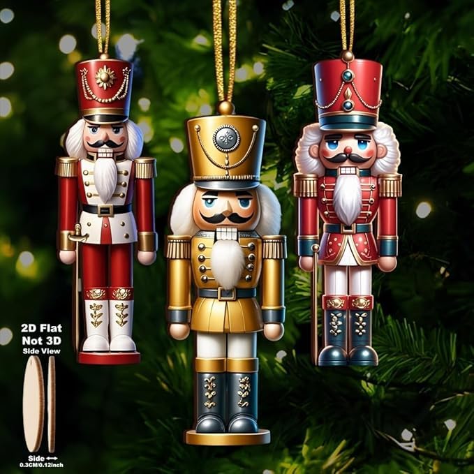 14pcs Classic Nutcracker Christmas Ornaments (14 Count)
