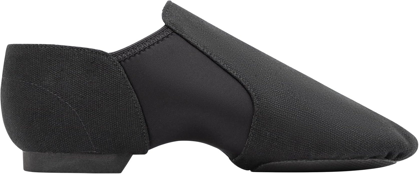 Linodes Unisex 09 Canvas Upper Slip-on Jazz Shoe for Women and Men's Dance Shoes