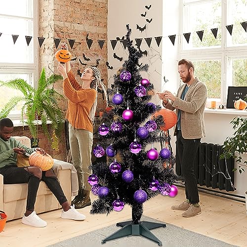 Halloween Ball Ornaments (24 Count)