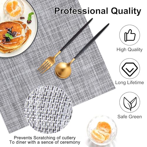 Vinyl Placemats Set of 8 (4 Count)
