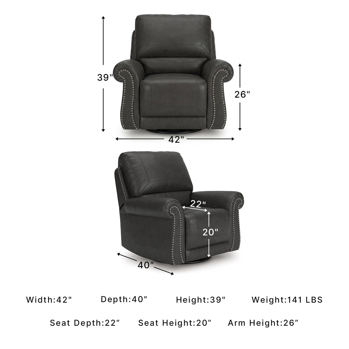 Chatterton Swivel Glider Recliner