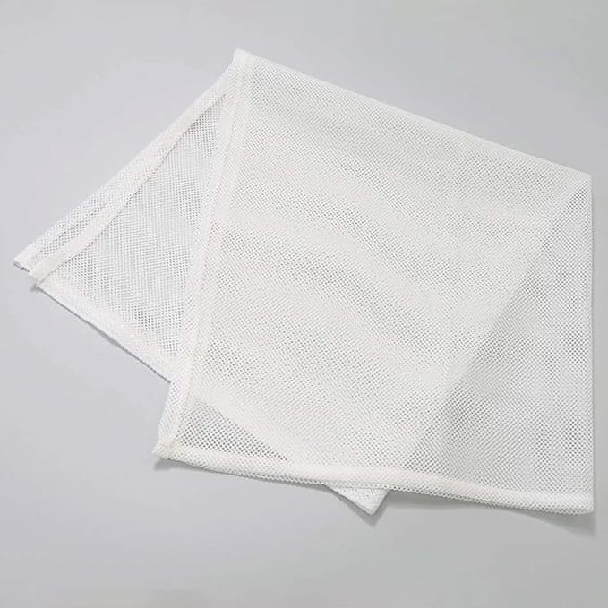 Japanese Rice Cooker Net Sushi Rice Net Mesh Polyester Napkin Reusable Made in Japan (L Size (40"x40")) White