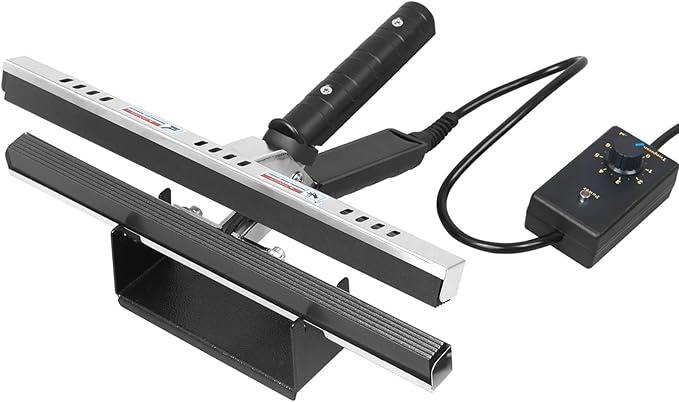 Hand Held Crimp Sealer, FDR-300 Portable Heat Sealer with Leakage Plug For 12"inch Foil Bag Kraft Bag, Mylar Bag