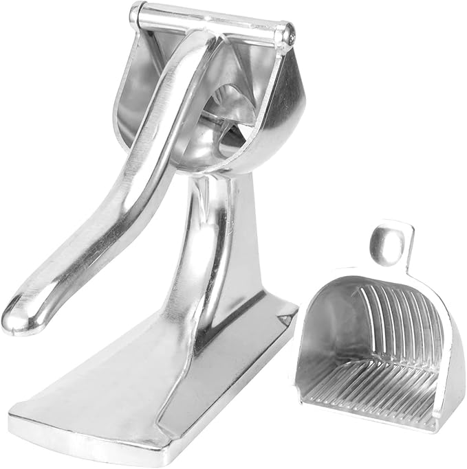 Manual Juicer Portable Orange Extractor Kitchen Tool Mini Multifunction Silver Lime, Compatible for Tangerine Tomato Citrus