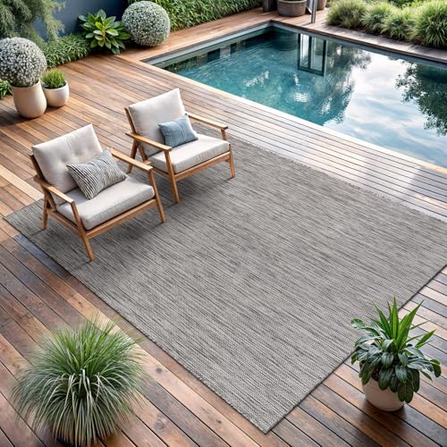 Outdoor Rug 10x14 Modern Area Rugs for Large Indoor and Outdoor Patios and Porches