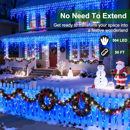 504 LED 50FT Christmas Lights (49 Foot)