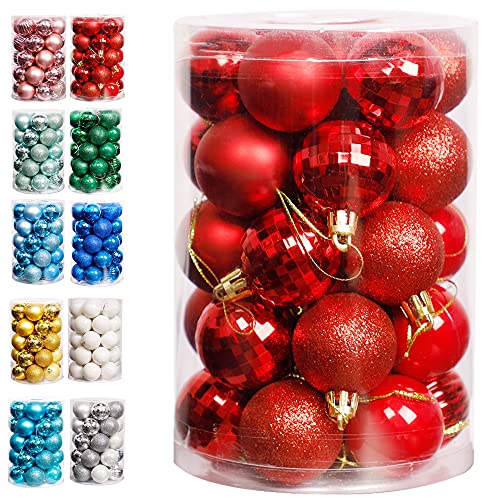 Christmas Ball Ornaments (34 Count)