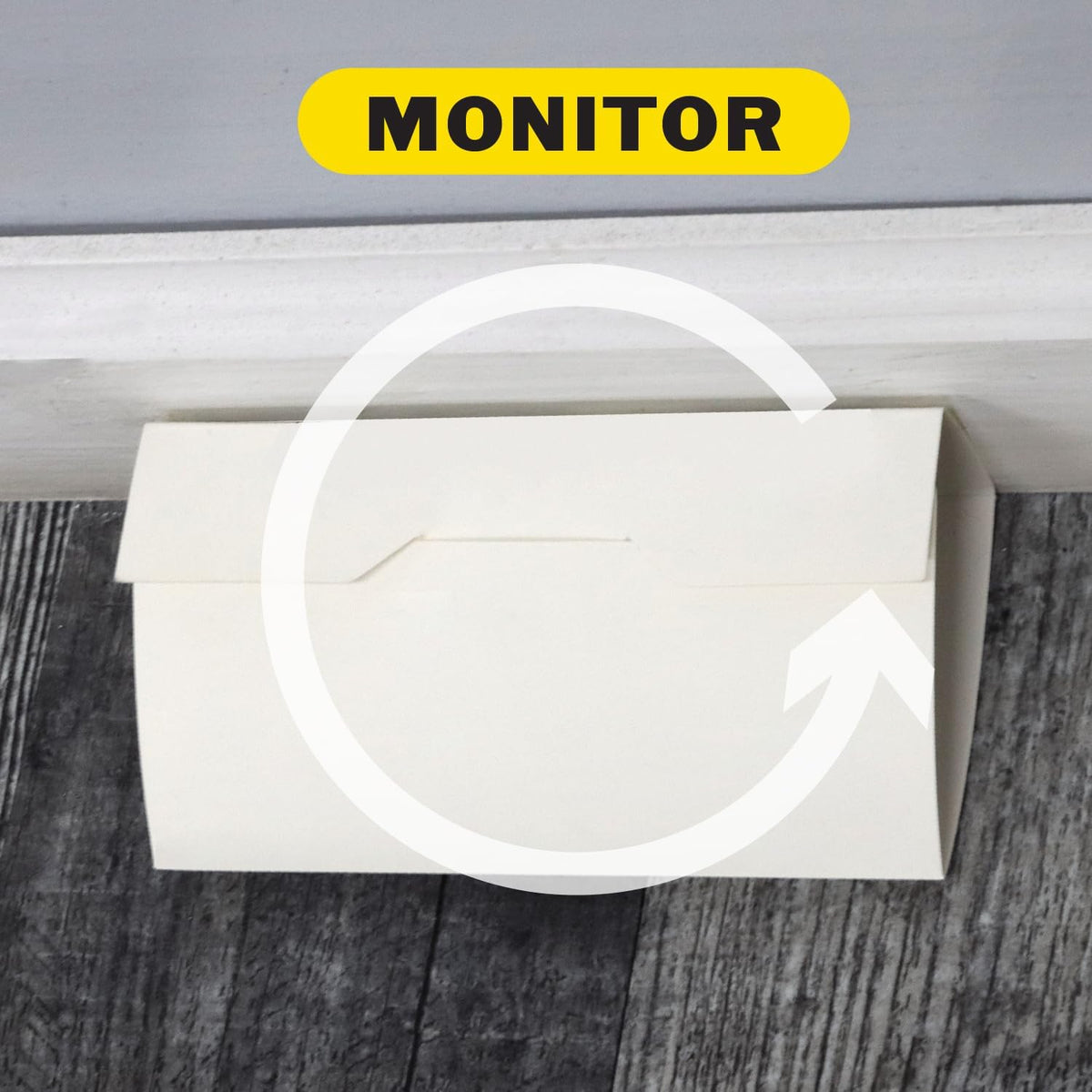 PIC Mouse Glue Boards, Baited Glue Trap with Sticky Adhesive, Sticky Mouse Traps for Indoors, Trampas para Ratones Pest Control Trap, Easy to Set, Non-Toxic, Disposable, 6 Pack (24 Traps Total)