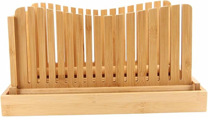 aqxreight Foldable Bread Slicing Loaf Cutting Slicing Maker Kitchen DIY Baking Pastry Tools Quickly Evenly Helps Bread GuideBread GuideBread for Homemade BreadBread