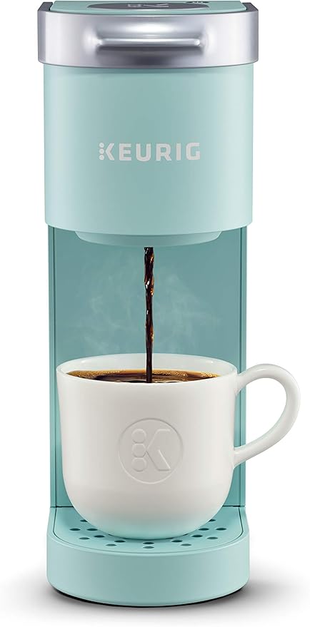 Keurig K-Mini Single Serve Coffee Maker & 3-Month Brewer Maintenance Kit Includes Descaling Solution, Water Filter Cartridges & Rinse Pods, Compatible Classic/1.0 & 2.0 K-Cup Coffee Makers, 7 Count