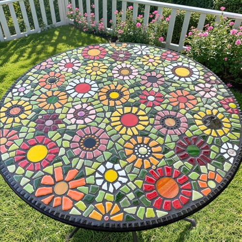 1LB Irregular Shape Ceramic Mosaic Tiles for DIY Crafts Bulk