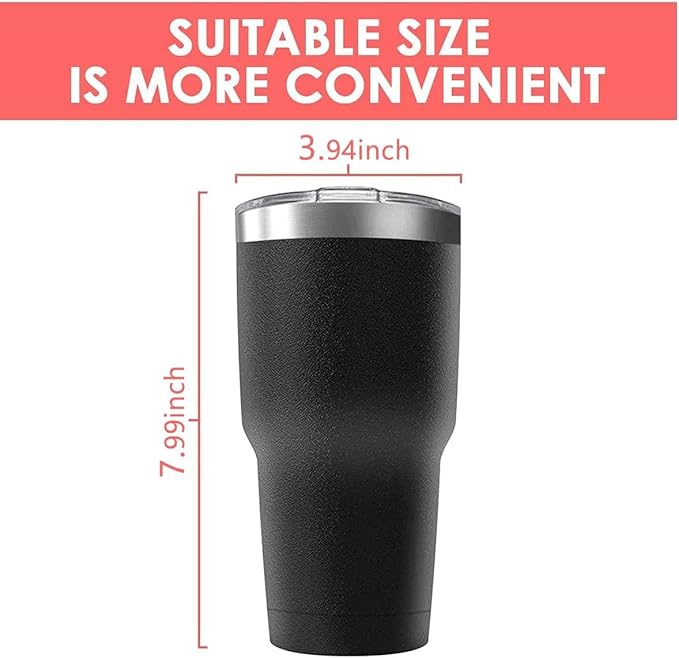 30oz Stainless Steel Travel Mug with Lid, 12 Pack Double Wall Vacuum Insulated Bulk Tumbler, Powder Coated Coffee Cup Suitable for Vehicle Cup Holders (Assorted Colors)