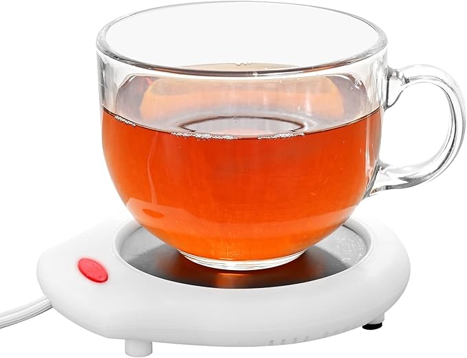 ASAWASA Coffee Mug Warmer, Candle Warmers for Large Jar, Safely Releases Scents Without a Flame, Enjoy Your Warm Coffee Tea and Milk, Gifts for Festival Birthday Men Women Mom Dad.