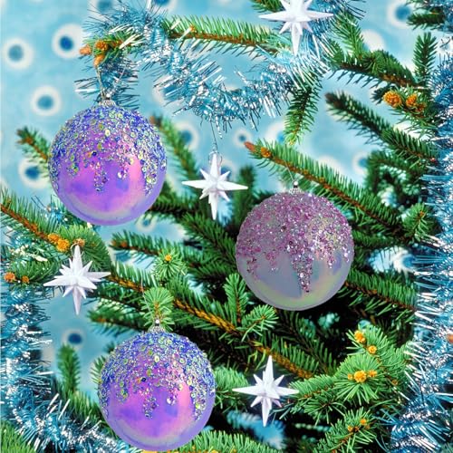 4Pcs Christmas Balls Ornaments (4 Count)
