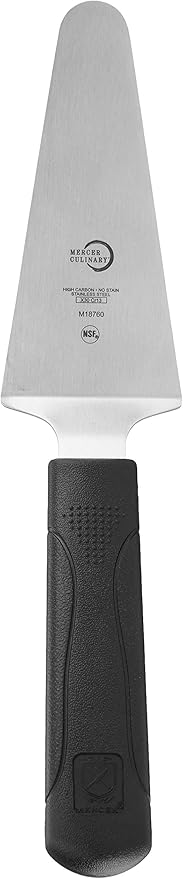 Mercer Culinary Millennia Pie Knife/Server, 5-Inch x 2-Inch Blade, Black Handle